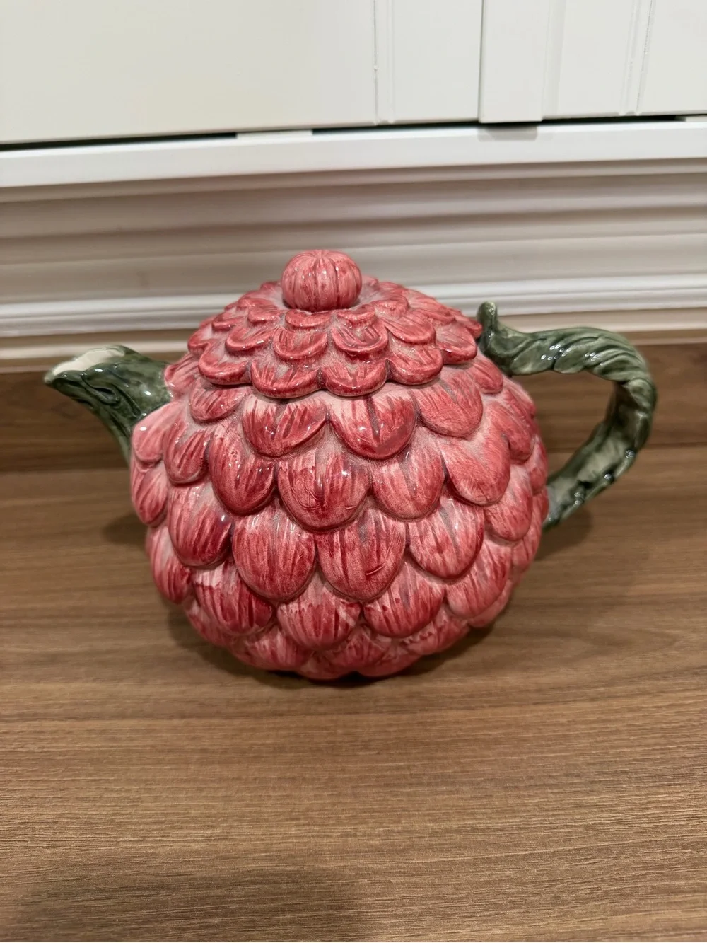 Vintage Fitz and Floyd Omnibus Strawberry Teapot